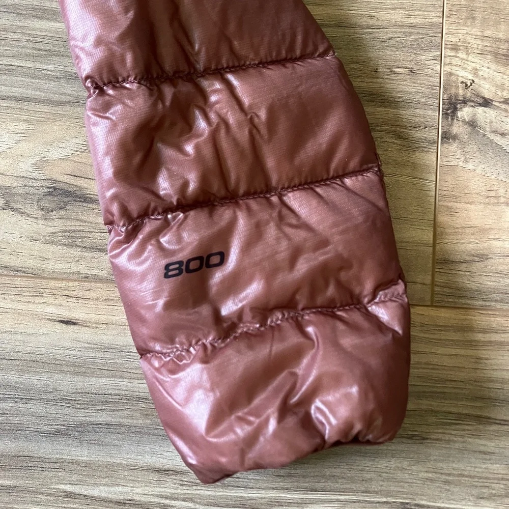 NWT - North Face Sierra Peak Down Jacket In Marron Purple XS - Picture 6 of 12